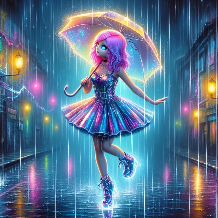 ✨ Univers Pluie Magique ☔🌈  La magie sous la pluie