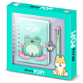Journal intime + Stylos Froggy Oh My Pop !