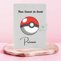 🔴⚪ Pokéball – Protège Carnet de Santé Personnalisable