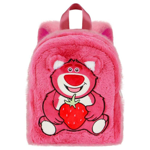 Sac à dos en peluche Lotso Fraise – Toy Story Disney Pixar