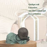 🌙✨ Statuette Bébé Bouddha Bonze Dormant