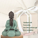 🌿✨ Statuette Bouddha en Méditation – Hauteur 20 cm