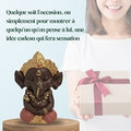 🐘✨ Statuette Bébé Bouddha Ganesh en Méditation