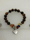 ✨🌈 Bracelet Œil de Tigre & 7 Chakras