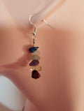 Boucles d’oreilles 7 chakras