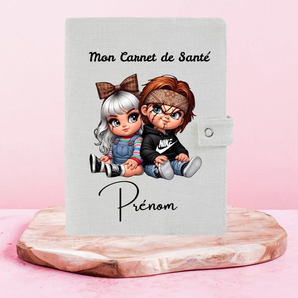 🔪🧸 Chucky – Protège Carnet de Santé Personnalisable