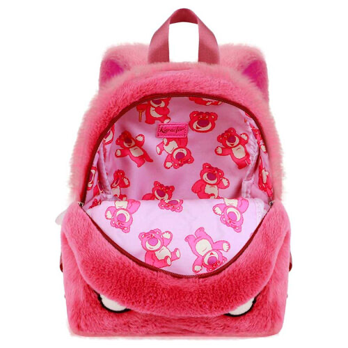 Sac à dos en peluche Lotso Fraise – Toy Story Disney Pixar