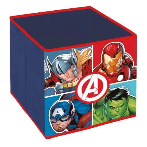 🦸♂️📦 Boîte de rangement – Avengers Team – 31 x 31 x 31 cm