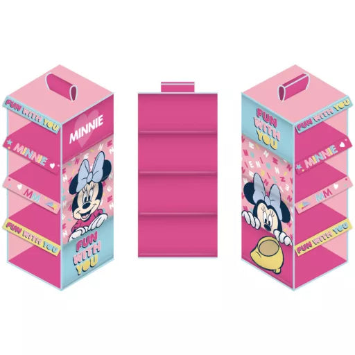 🎀👗 Organisateur suspendu – Disney Minnie Fun – 4 compartiments