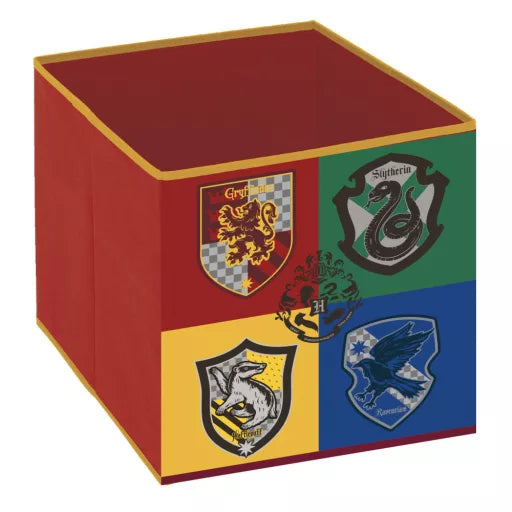 🧙♂️📦 Boîte de rangement – Harry Potter Maisons – 31 x 31 x 31 cm