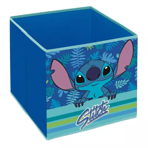 🌺🐶 Coffret de rangement – Disney Lilo et Stitch, Le chien étoile – 31 x 31 x 31 cm