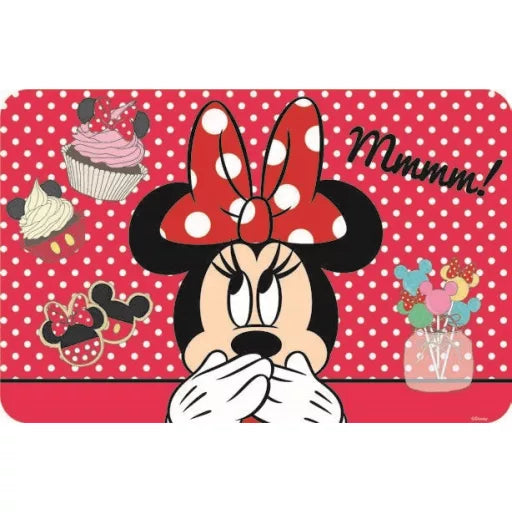 🍭🎀 Set de table – Minnie Disney Sweets – 43x28 cm – plastique