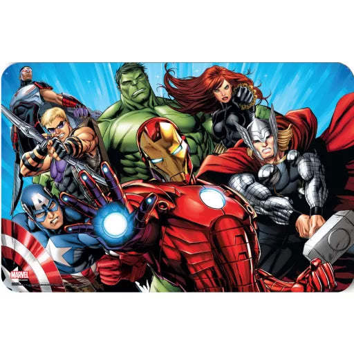 🦸♂️⚡ Set de table – Bataille des Avengers – 43x28 cm – plastique