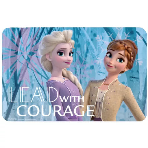 ❄️💪 Set de table – Disney La Reine des Neiges : Courage ! – 43x28 cm – plastique
