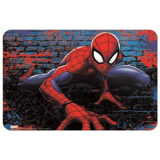 🕷️🧱 Set de table – Spiderman Bricks – 43x28 cm – plastique