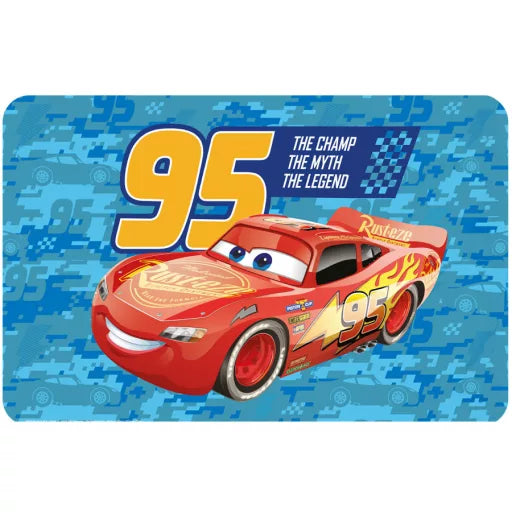 🏁🚗 Set de table – Disney Cars : Verdák Le Mythe – 43x28 cm – plastique