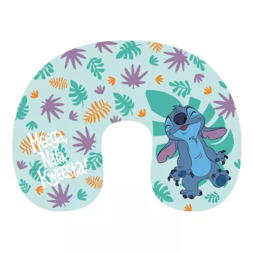 🌈 Coussin de voyage – Disney Lilo & Stitch : Le Chien Étoile – 35 × 30 cm