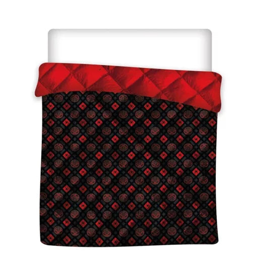 🕷️🔥 Couvre‑lit matelassé Spider‑Man Chaos – 240 × 220 cm