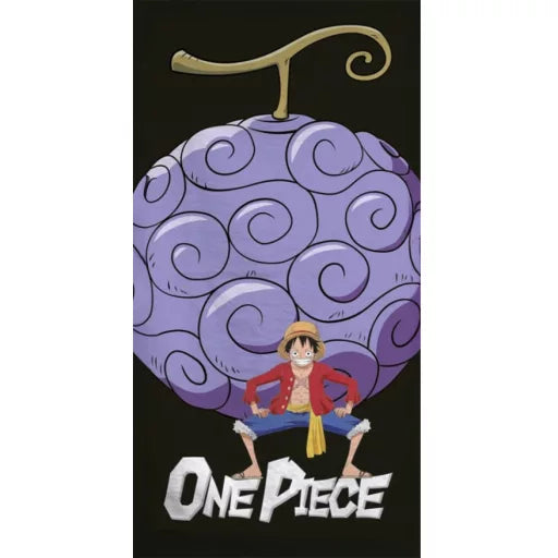 🍇 Serviette de bain One Piece – Devil Fruit