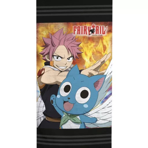 🐉 Serviette de bain Fairy Tail – Duo Dragon