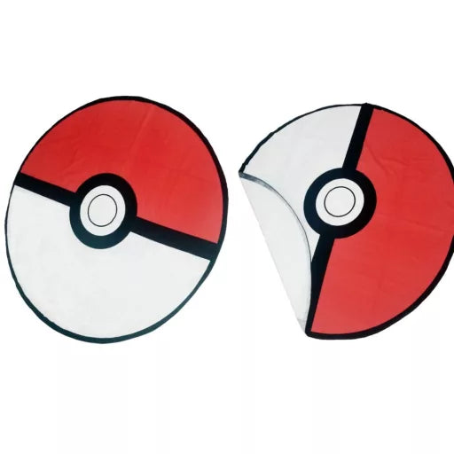 🔴 Serviette de bain Pokémon – Pokéball (ronde)