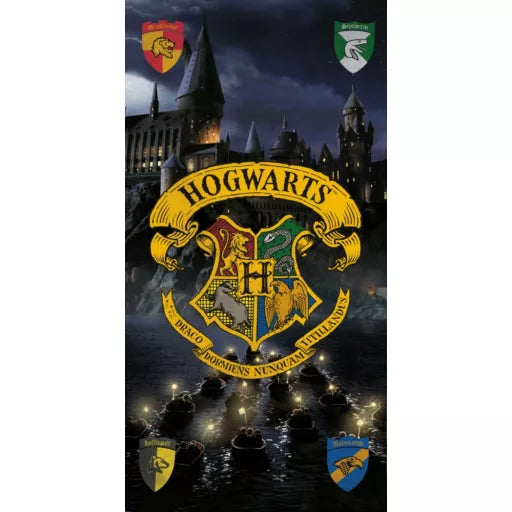 🧙♂️ Serviette de bain Harry Potter – 70 × 140 cm