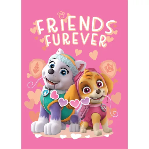 🐾 Couverture polaire – Pat' Patrouille et ses amis pour toujours – 100 x 140 cm