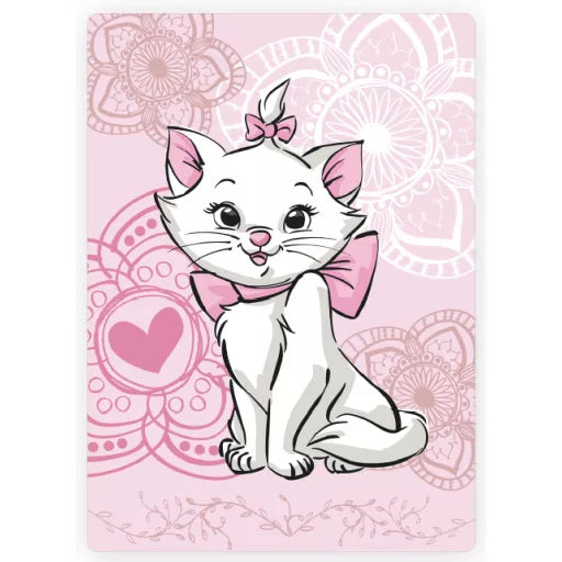 🐱 Couverture polaire – Disney Marie Aristochat – 100 x 140 cm