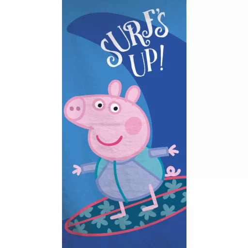 🏄♀️ Serviette de bain Peppa Pig – Surf