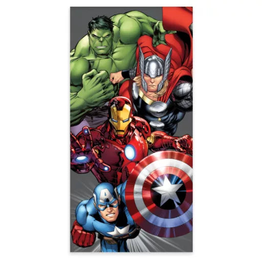 🛡️ Serviette de bain Avengers – Assembly