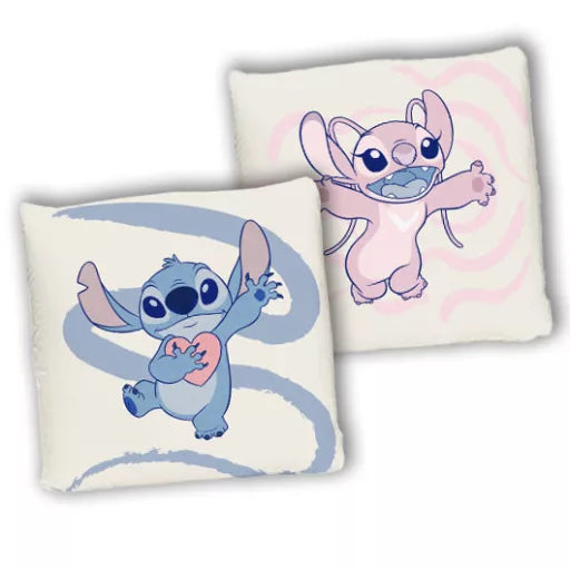 🌺 Coussin décoratif – Lilo & Stitch : The Star Dog Lovers – 40 × 40 cm