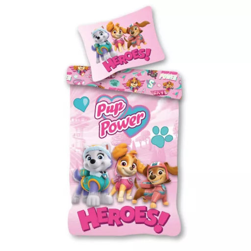 🐶 Parure de lit enfant – Pat' Patrouille ! – 140×200 cm + Taie 70×90 cm