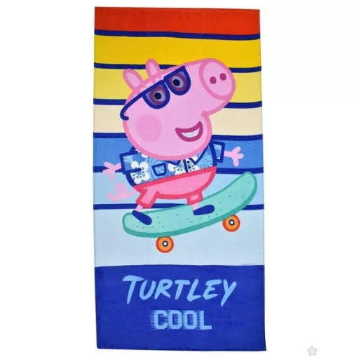 🐷 Serviette de bain Peppa Pig – Turtley Cool