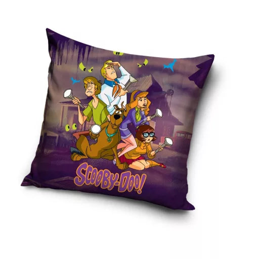 🔍🐶 Taie d’oreiller – Scooby-Doo Investigation – 40x40 cm – polyester