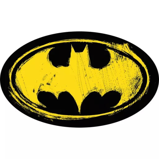 🦇 Coussin décoratif – Bat-Signal Batman – 75 × 38 cm