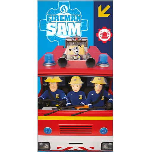 🚒 Serviette de bain Sam le Pompier – Jupiter