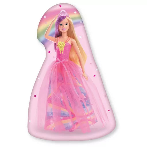✨ Coussin décoratif – Barbie Fairy Spark – 40 × 28 cm