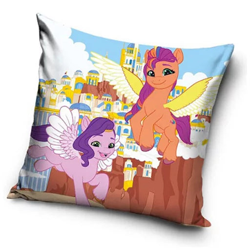 🦄 Taie d’oreiller – Mon Petit Poney Pégase – 40x40 cm – polyester