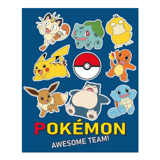 ⚡ Couverture polaire Pokémon – Ready for Bottle –  100 x 140 cm.
