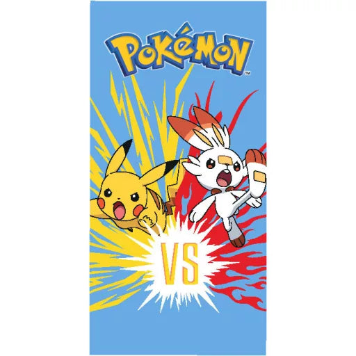 🔥 Serviette de bain Pokémon – Scorbunny