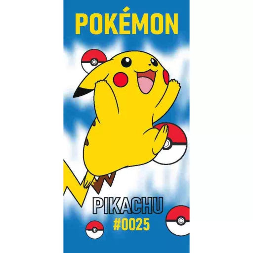 ⚡ Serviette de bain Pokémon – 0025 (Pikachu)