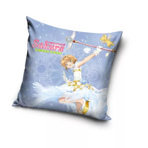 ✨ Taie d’oreiller – Cardcaptor Sakura Magic – 40x40 cm – polyester