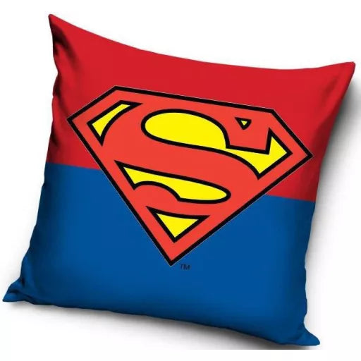 🦸♂️💪 Taie d’oreiller – Superman Force – 40x40 cm – coussin inclus
