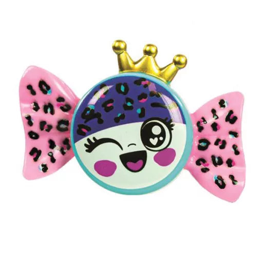 🌸🍬 Gloss à lèvres – Crazy Chic Bonbon Rose – Clementoni – 8 cm