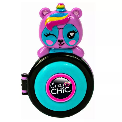 🐼💙 Craie colorante cheveux – Crazy Chic Panda – Clementoni – 9 × 6 cm