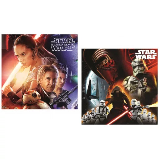 🌌⚔️ Taie d’oreiller – Star Wars : Le Réveil de la Force – 40x40 cm – coussin inclus