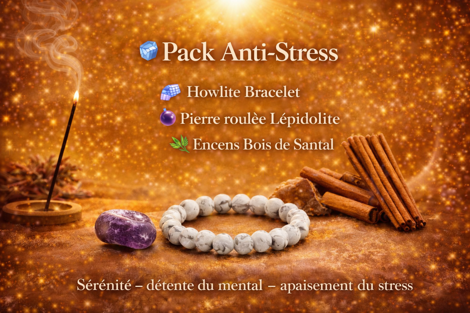 🌿 Pack Anti-Stress – Rituel Apaisant