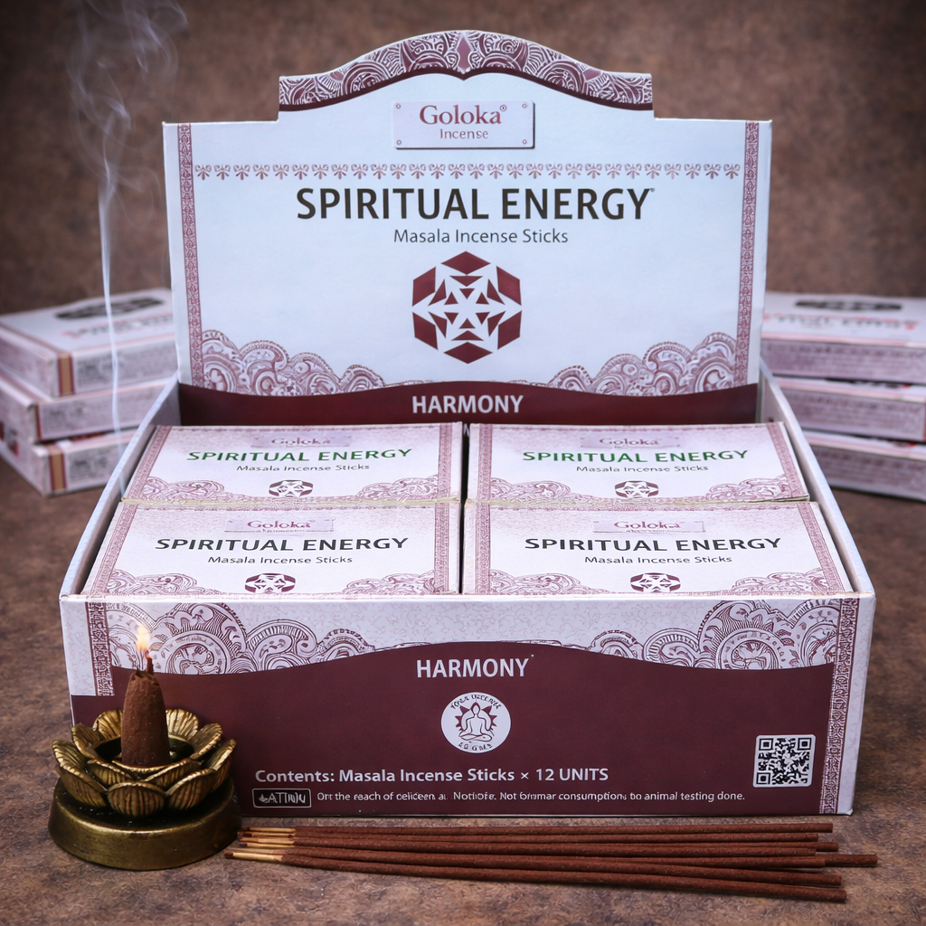 **✨ Encens en Bâtons Goloka Spiritual Energy – 15 g