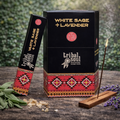 💜🌿 Encens Bâtons Tribal Soul – Sauge Blanche & Lavande (15 g)