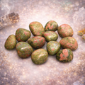 🌿 Unakite – Pierre Roulée (1,5 à 4 cm, Qualité A)